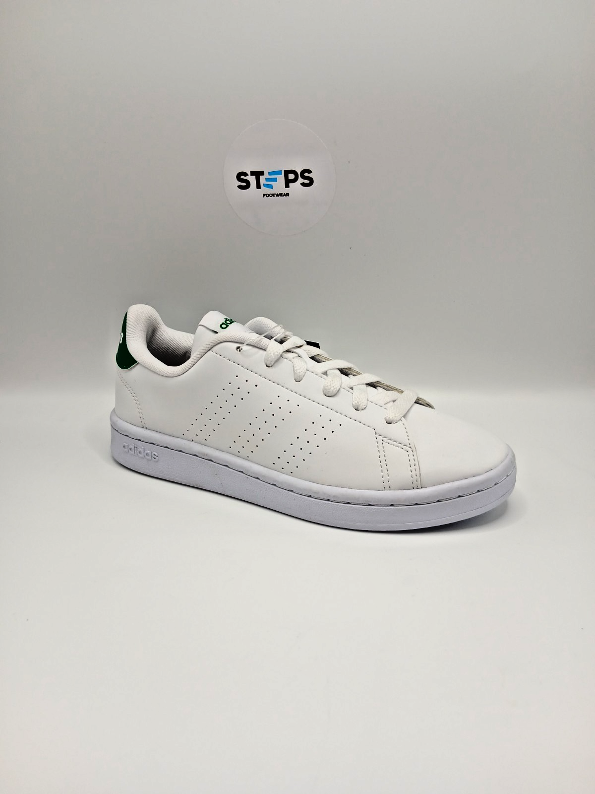 Adidas Advantage Women Trainers White Green Size 4 UK Brand New – Steps 2.0  Carmarthen