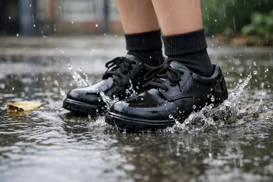 Are School Shoes Waterproof Enough for Wet Days?
