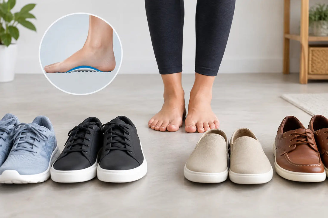 What Shoes Suit Flat Feet? A Practical Fit Guide