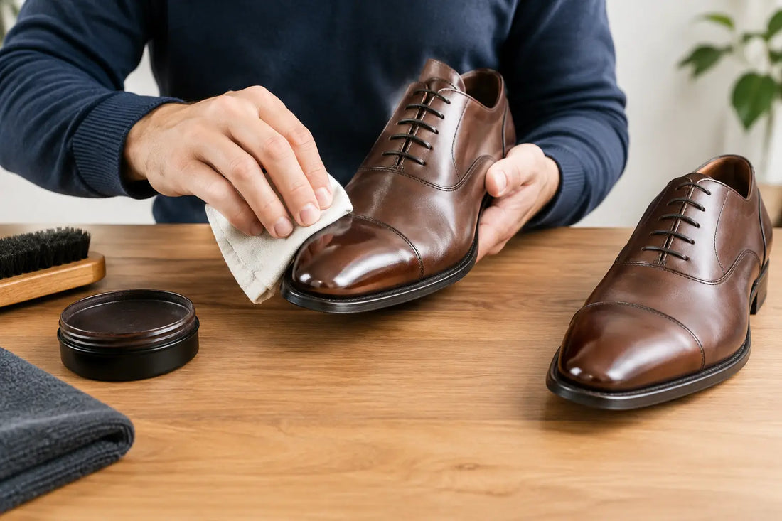 How to Polish Leather Shoes Without the Mess