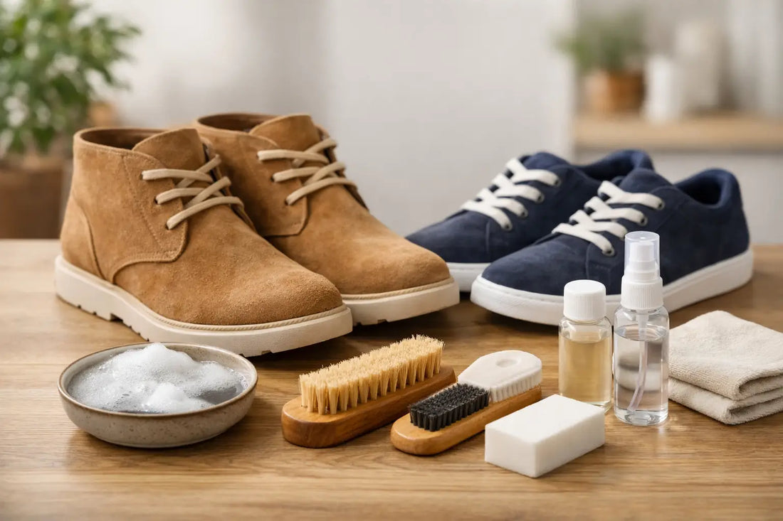 How to Clean Suede Footwear Safely at Home